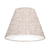 20cm Pendant Empire Shade in Natural Isabelle Linen