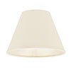 20cm Pendant Empire Shade in Parchment with Cream Trim 