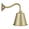 Club Wall Light in Burnished Brass