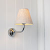 Keats Bathroom Light Fitting in Nickel