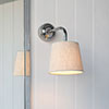 Keats Bathroom Light Fitting in Nickel