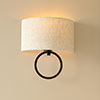Harrington Wall Light in Bronze Metallic