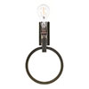 Harrington Wall Light in Bronze Metallic