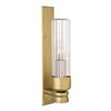 Raydon Fluted Wall Light in Burnished Brass