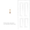 Raydon Fluted Wall Light in Burnished Brass