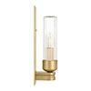 Raydon Fluted Wall Light in Burnished Brass