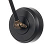 Borough Articulated Wall Light in Matt Black