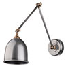 Borough Articulated Wall Light in Polished