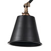 Club Articulated Wall Light in Matt Black