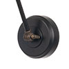 Club Articulated Wall Light in Matt Black