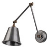 Club Articulated Wall Light in Polished