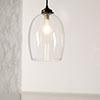 Walcot Pendant Light in Matt Black 