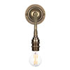 Ashfield Wall Light in Antiqued Brass