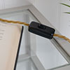 Clayton Plug-In Wall Light in Antiqued Brass
