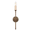 Mayfair Wall Light in Antiqued Brass