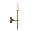 Mayfair Wall Light in Antiqued Brass