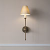 Mayfair Wall Light in Antiqued Brass