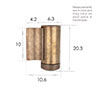 Glenham Spotlight in Antiqued Brass