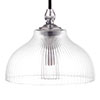 Octavia Fine Fluted Bathroom Pendant In Nickel