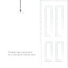 Octavia Fine Fluted Bathroom Pendant In Nickel