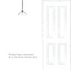 Langley Fluted Bathroom Pendant In Nickel