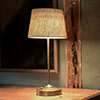 Thorncroft Rechargeable Table Lamp in Antiqued Brass 