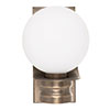 Hundon Wall Light in Antiqued Brass