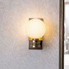 Hundon Wall Light in Antiqued Brass