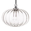 Camden Fluted Bathroom Pendant in Nickel