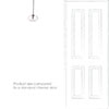 Hampstead Fine Fluted Bathroom Pendant in Nickel