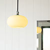 Hampstead Jade Green Bathroom Pendant Light in Nickel