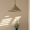 Wellesley Pendant Light in Antiqued Brass