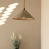 Wellesley Pendant Light in Antiqued Brass