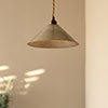 Wellesley Pendant Light (ES) in Antiqued Brass