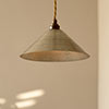 Wellesley Pendant Light (ES) in Antiqued Brass