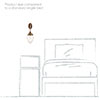 Iona Fine Fluted Wall Light in Antiqued Brass