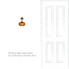 Hampstead Amber Wall Light In Antiqued Brass