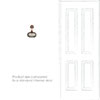 Hampstead Smoked Wall Light In Antiqued Brass