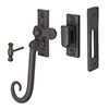Product List - Jim Lawrence - Monkey Tail Lockable Window Latch (Right) in Beeswax - Monkey Tail ...