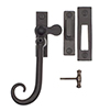 Product List - Jim Lawrence - Monkey Tail Lockable Window Latch (Right) in Beeswax - Monkey Tail ...