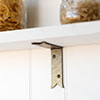 Kendal Shelf Bracket In Antiqued Brass