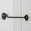 Product List - Jim Lawrence - Large Fenton Cabin Hook in Matt Black - Large Fenton Cabin Hook in ...