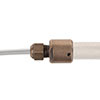 Conduit Tube Gland Fitting in Antiqued Brass