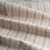 Cottage Stripe Fabric In Gold