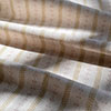 Cottage Stripe Fabric In Gold
