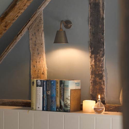 Cosy lights for winter bedroom