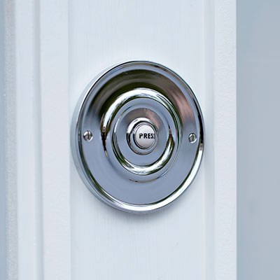 Door bell push and surround