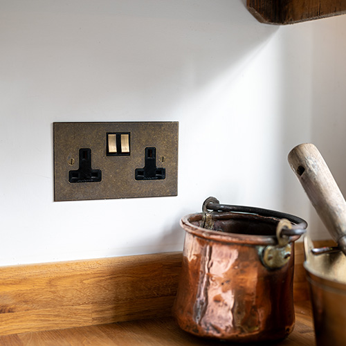 2 Gang plug socket
