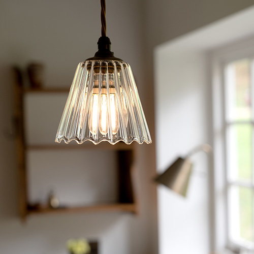 Newton Fluted Pendant Light