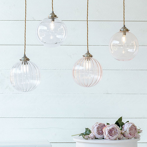 Coloured Glass Pendant Lights